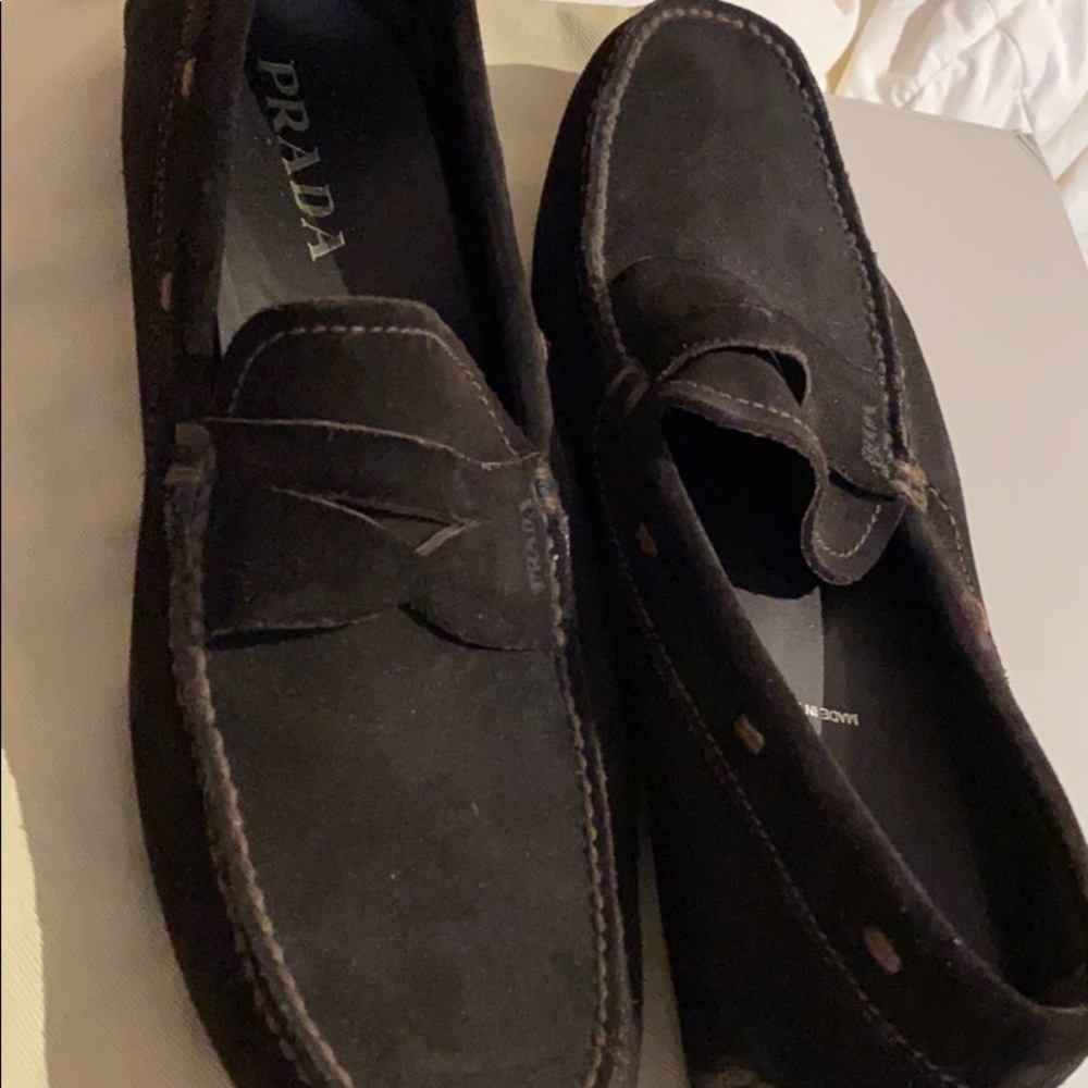 Prada suede shoes wore once - Picture 4 of 5